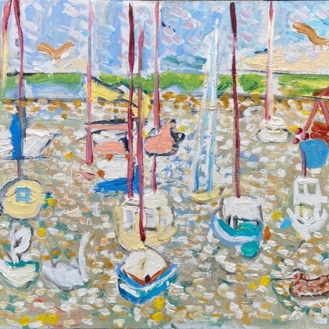 Boats in Courtown, 2020