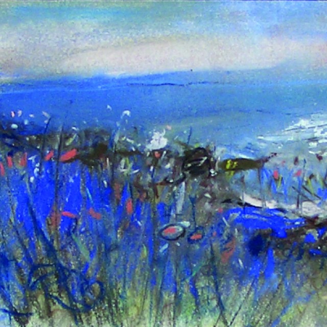 Seascape and Long Grass