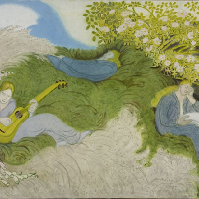 Three Figures in a Landscape, 1982