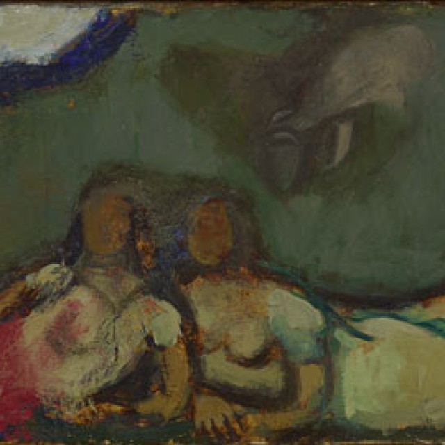 Two Figures in a Landscape, 1953