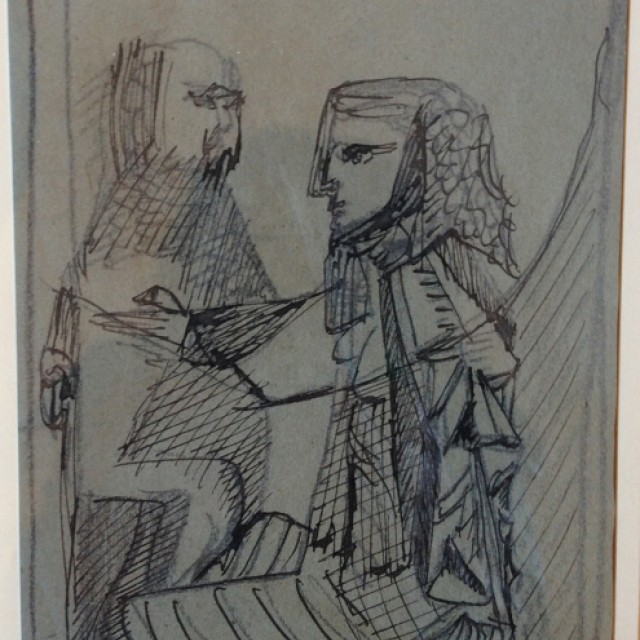 Study for \\\\\\\'King Lear\\\\\\\', Stratford, 1953