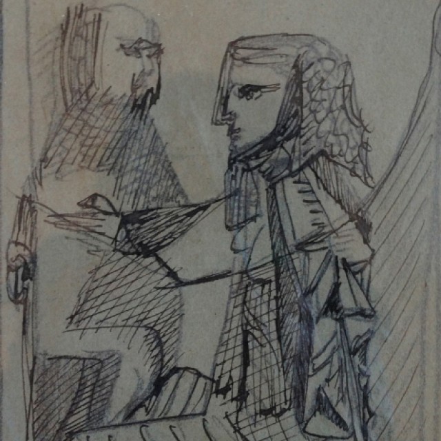 Study for King Lear, Stratford, 1953