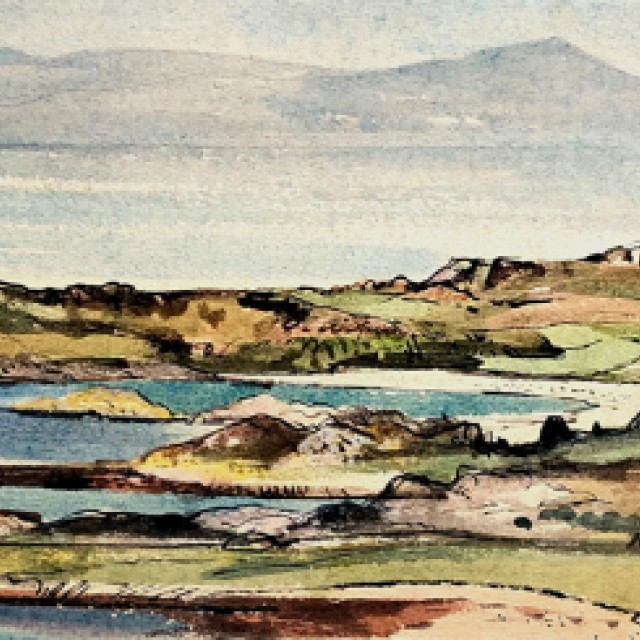 Islay from Gigha, 1960