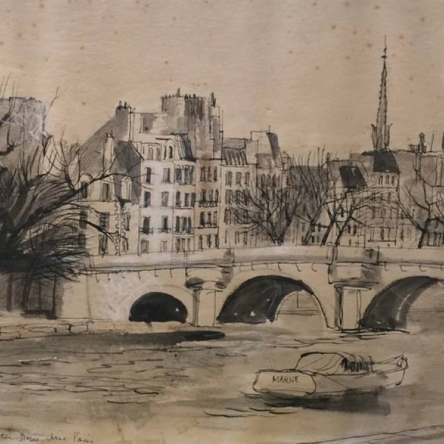 Paris, Pont Neuf 1951