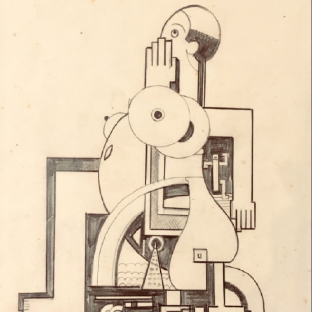 Figure in a Wheelchair c. 1928