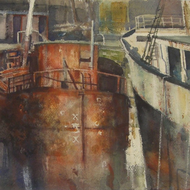 Rusty boats