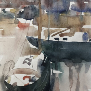 Boats in a harbour