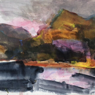 Landscape in the Scottish highlands