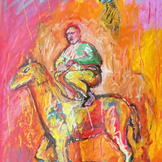 figure on a horse
