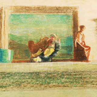 Still life with household objects