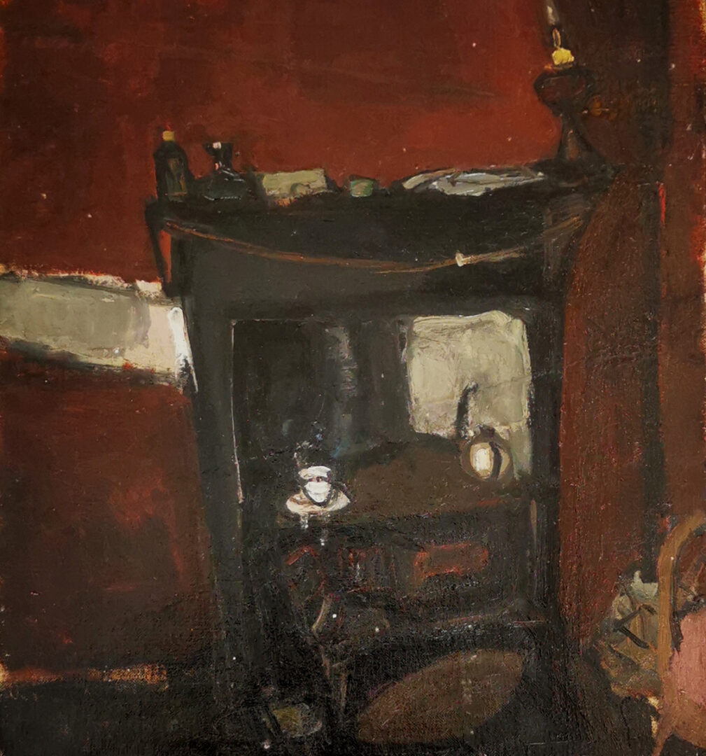 a stove