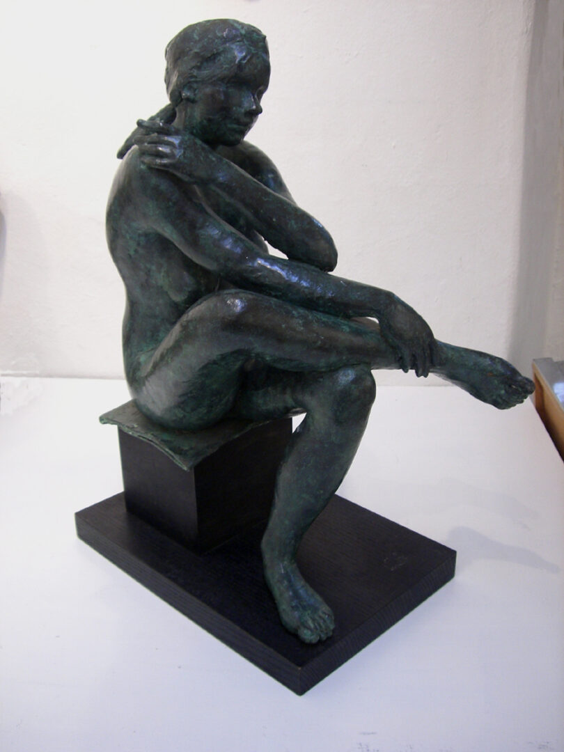 seated figure